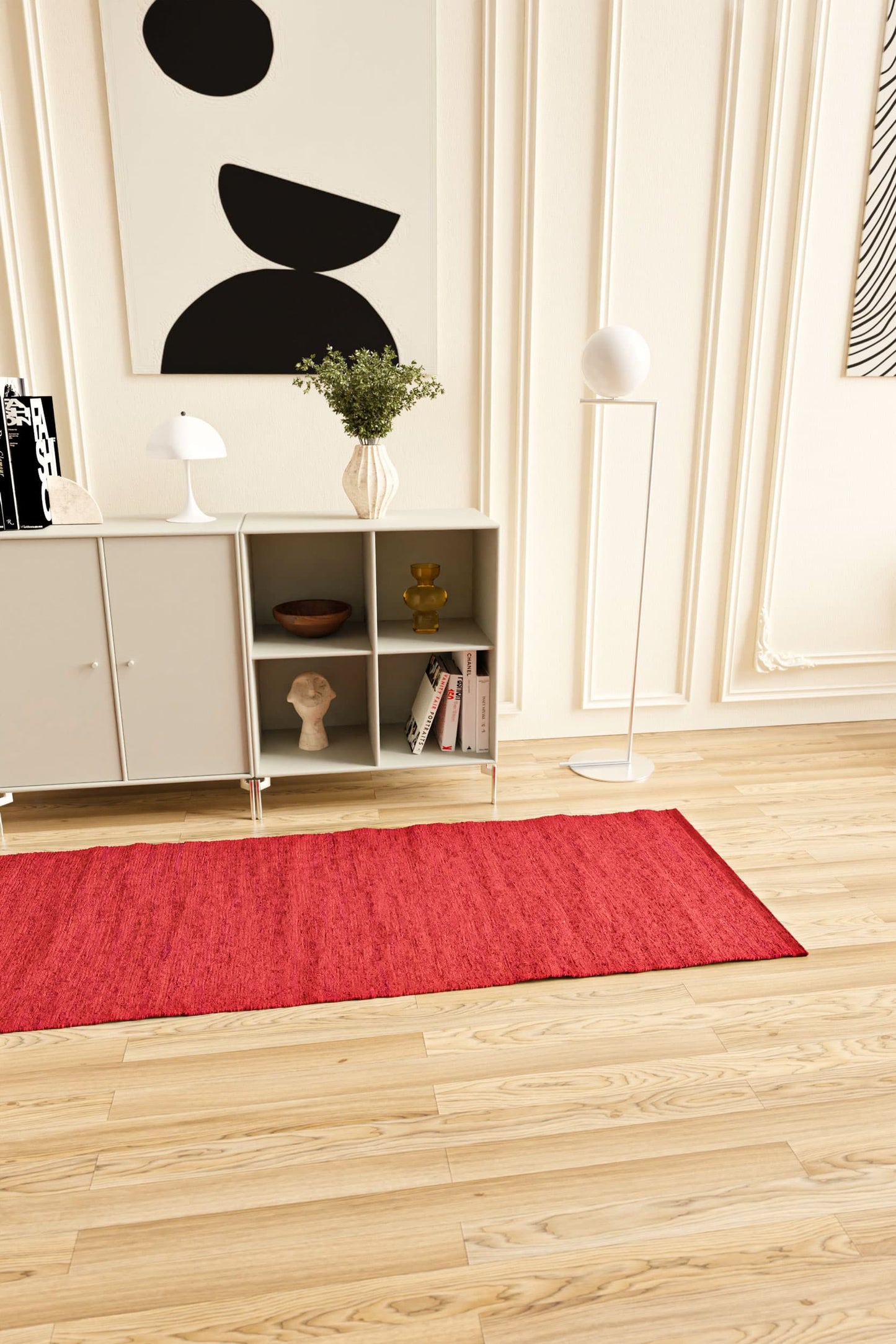 Baumwollteppich, Erdbeere