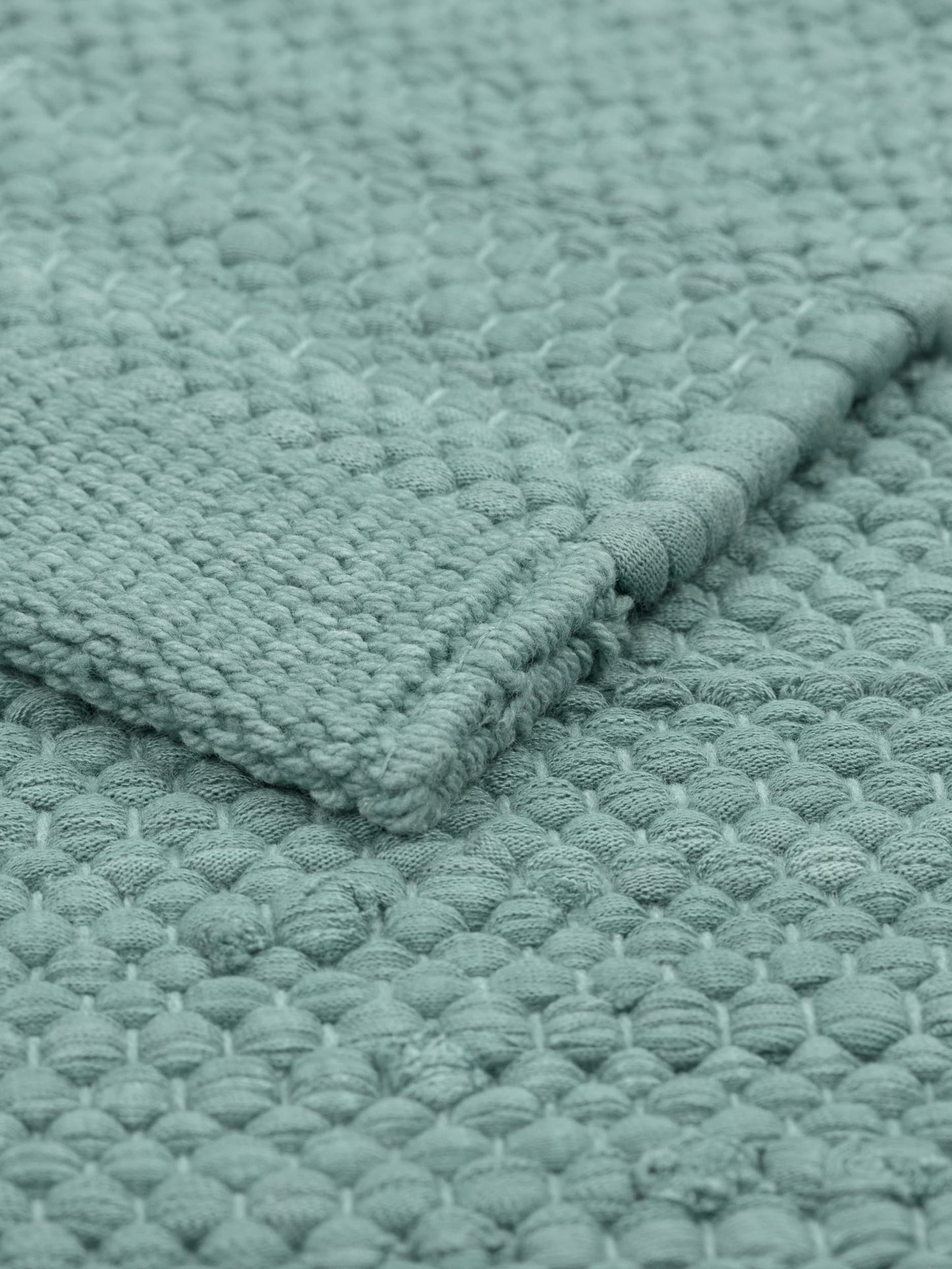 Baumwollteppich, Dusty Jade