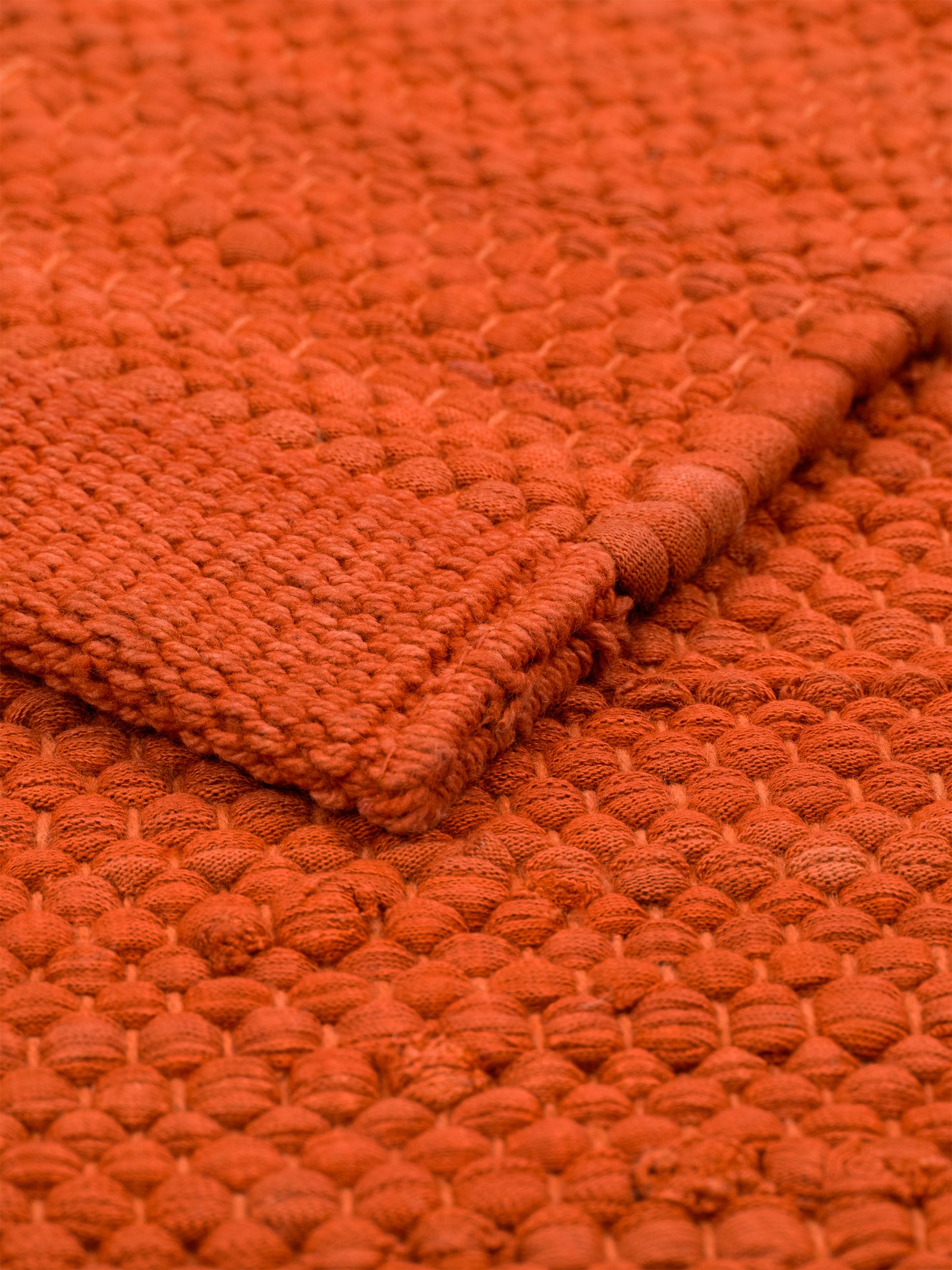 Baumwollteppich, Solar Orange