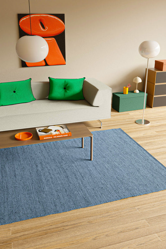 Baumwollteppich, Blaubeere